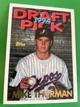 1995 Topps Base Set #259 Mike Thurman