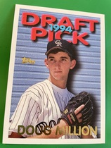 1995 Topps Base Set #286 Doug Million