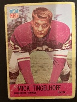 1967 Philadelphia Base Set #107 Mick Tingelhoff