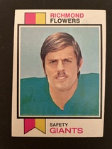 1973 Topps Base Set #166 Richmond Flowers