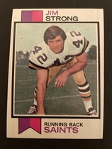 1973 Topps Base Set #523 Jim Strong