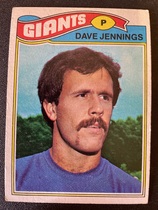 1977 Topps Base Set #49 Dave Jennings