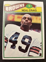 1977 Topps Base Set #348 Neal Craig