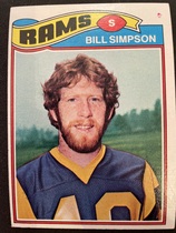 1977 Topps Base Set #406 Bill Simpson