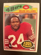 1977 Topps Base Set #425 Delvin Williams