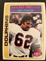 1978 Topps Base Set #70 Jim Langer
