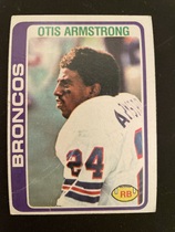 1978 Topps Base Set #465 Otis Armstrong