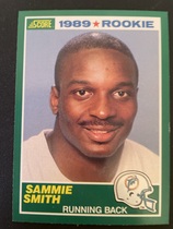 1989 Score Base Set #262 Sammie Smith