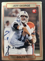 1990 Action Packed Rookie Update #1 Jeff George