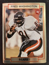 1990 Action Packed Rookie Update #42 Fred Washington