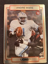 1990 Action Packed Rookie Update #44 Andre Ware