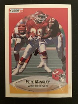 1990 Fleer Base Set #204 Pete Mandley