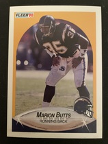 1990 Fleer Base Set #305 Marion Butts