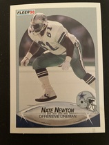 1990 Fleer Base Set #393 Nate Newton