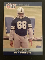 1990 Pro Set Base Set #483 Danny Stubbs
