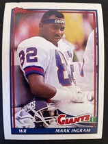 1991 Topps Base Set #17 Mark Ingram