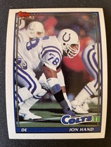 1991 Topps Base Set #332 Jon Hand