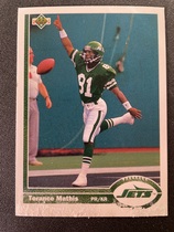 1991 Upper Deck Base Set #188 Terance Mathis