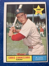 1961 Topps Base Set #118 Chris Cannizzaro