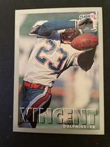 1993 Fleer Base Set #408 Troy Vincent