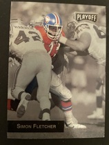 1993 Playoff Base Set #186 Simon Fletcher