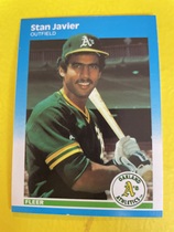 1987 Fleer Update #52 Stan Javier