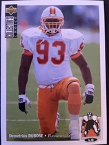 1994 Upper Deck Collectors Choice #261 Demetrius DuBose