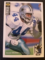 1994 Upper Deck Collectors Choice #293 Lincoln Coleman