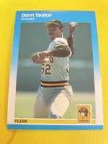 1987 Fleer Update #118 Dorn Taylor