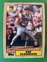 1987 Topps Base Set #16 Pat Clements