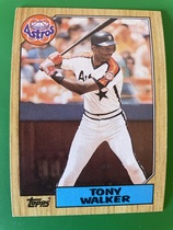 1987 Topps Base Set #24 Tony Walker