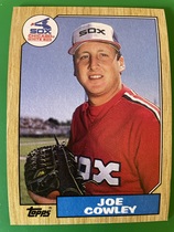 1987 Topps Base Set #27 Joe Cowley