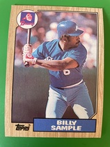 1987 Topps Base Set #104 Billy Sample