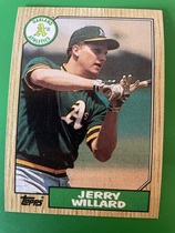 1987 Topps Base Set #137 Jerry Willard