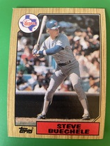 1987 Topps Base Set #176 Steve Buechele