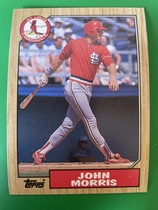 1987 Topps Base Set #211 John Morris