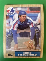 1987 Topps Base Set #212 Mike Fitzgerald