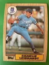 1987 Topps Base Set #223 Charlie Leibrandt