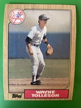 1987 Topps Base Set #224 Wayne Tolleson