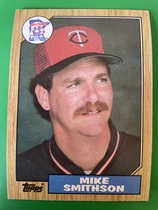 1987 Topps Base Set #225 Mike Smithson