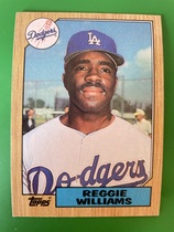1987 Topps Base Set #232 Reggie Williams