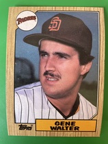 1987 Topps Base Set #248 Gene Walter