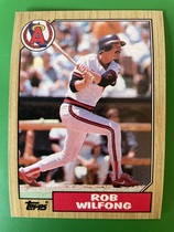 1987 Topps Base Set #251 Rob Wilfong