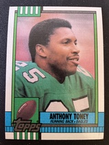 1990 Topps Base Set #90 Anthony Toney