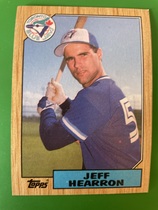 1987 Topps Base Set #274 Jeff Hearron