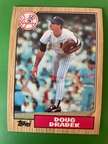 1987 Topps Base Set #283 Doug Drabek