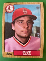 1987 Topps Base Set #321 Mike Laga