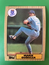 1987 Topps Base Set #326 Mark Gubicza