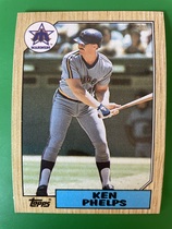 1987 Topps Base Set #333 Ken Phelps