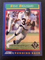 1992 Score Base Set #58 Steve Broussard